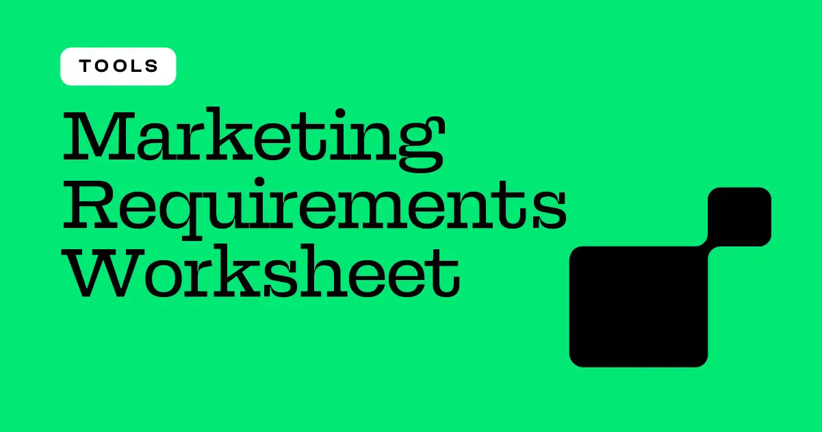 The Market Requirements Document (MRD)