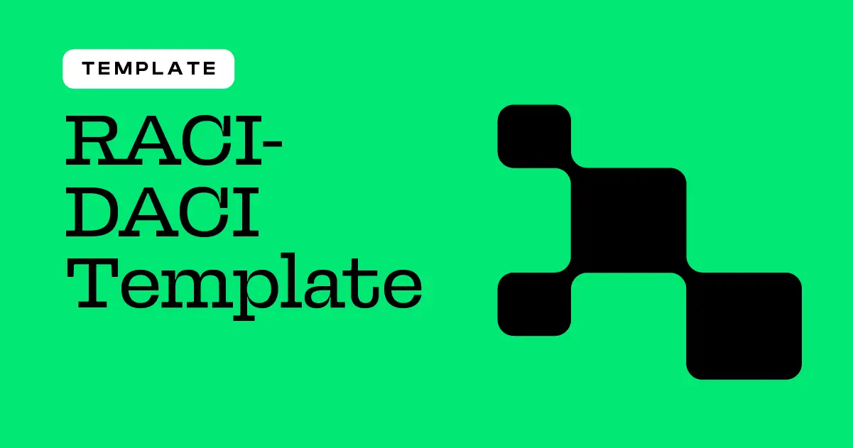 RACI DACI Template